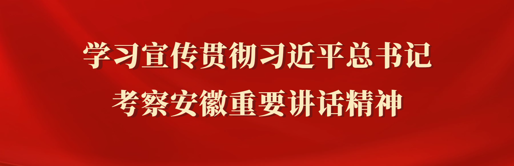 習近平總書記視察安徽重要講話精神